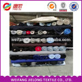 Coton vêtement teint Spandex Tissu stock en weifang coton polyester spandex tissu coton spandex tissé